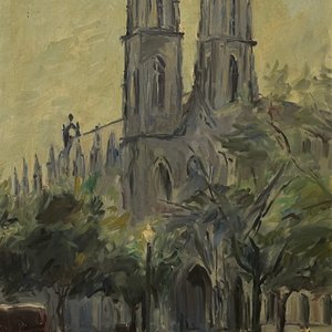 Lote siguiente: Oleo "Notre Dama" de Dante Cola, 80 x 60 cm