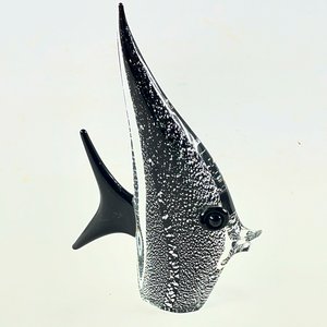 Lote anterior: Figura de Pez en Cristal Murano Negro y Blanco