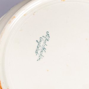 Sopera de Loza Inglesa Alfred Meakin con Tapa y Bordes Dorados - imagen 6