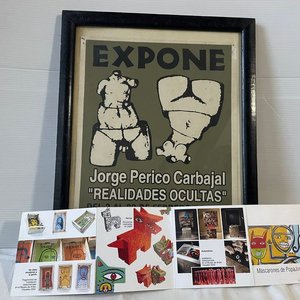 Exposición "Realidades Ocultas" de Jorge Perico Carbajal: Afiche y Librillo - imagen 5