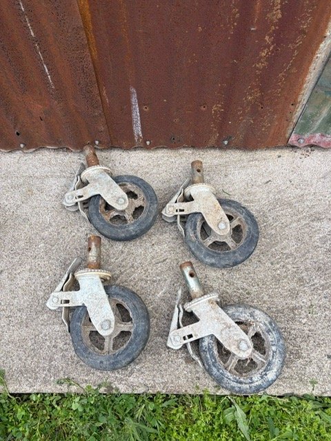 Juego de 4 Ruedas para Andamios