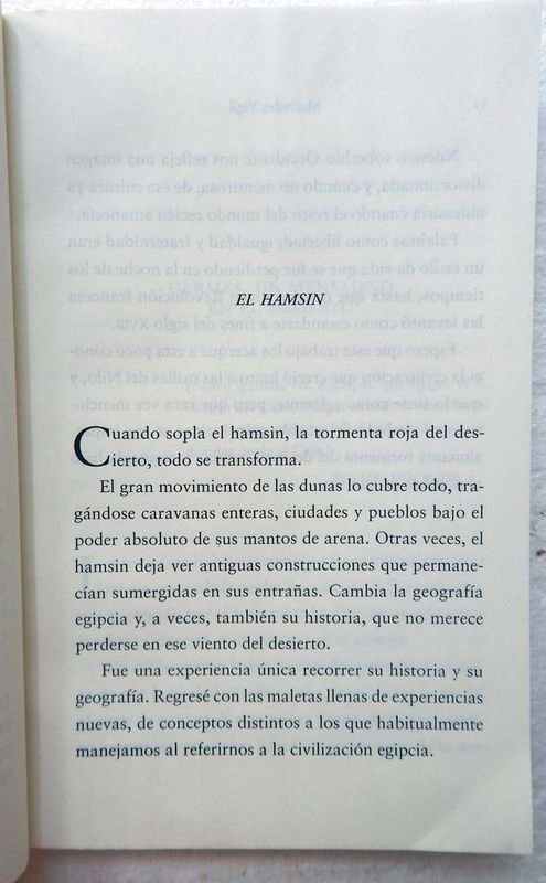 Cuando Sopla El Hamsin. Novela Histórica de Mercedes Vigil. - imagen 5