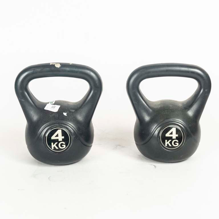 Par de Mancuernas Kettlebell de 4 kg cada una