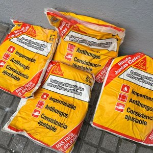 4 Bolsas Sika Binda Pastina para Juntas 5kg - imagen 3