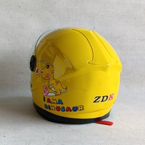 Casco Infantil Amarillo ZDK con Diseño de Dinosaurio - imagen 5