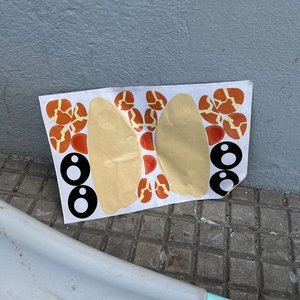 Tobogán Infantil de Plástico con Aro de Basketball y Adhesivos - imagen 7