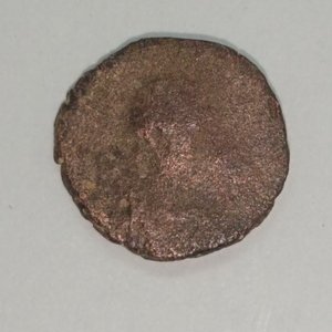 Moneda Romana Quadrans Antigua de Bronce - imagen 3