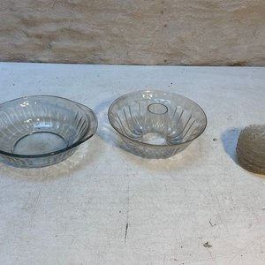 Lote siguiente: Set de Flanera, Bowl y Platitos de Vidrio