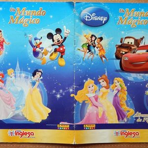 Lote anterior: Álbum de Figuritas Completo "Un Mundo Mágico" Disney Panini 2012