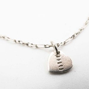 Cadena de Plata con Dije de Corazón - imagen 2