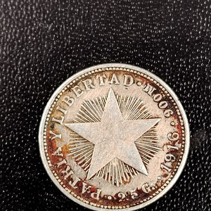 Moneda de Plata Cubana 10 Centavos 1916 - imagen 4