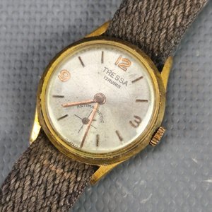 Reloj Tressa 17 Rubíes con Malla de Tela - Funcionando - imagen 2