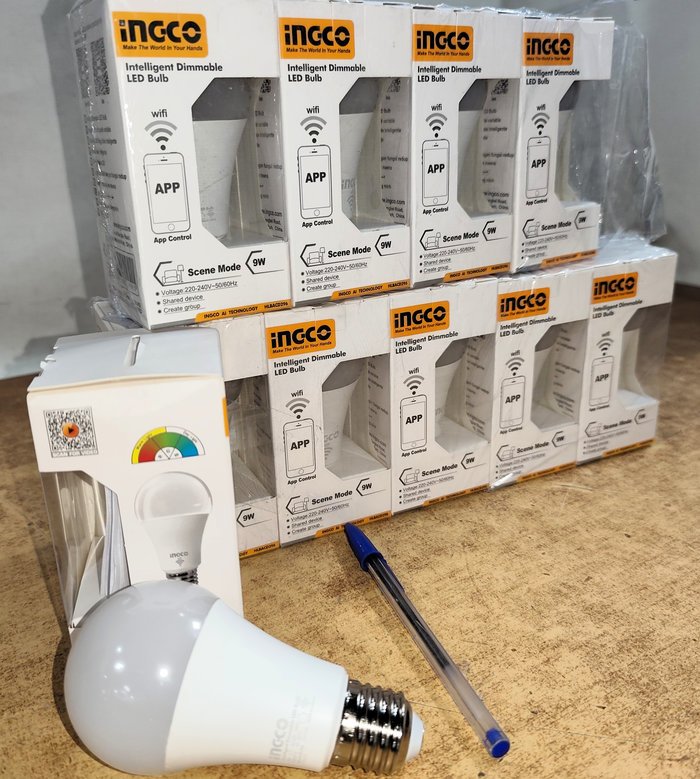 Lote anterior: Lámparas LED INGCO 9W Nuevas con WiFi y APP Control