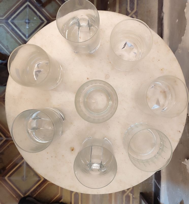 Colección de vasos de whisky en cristal claro - imagen 6