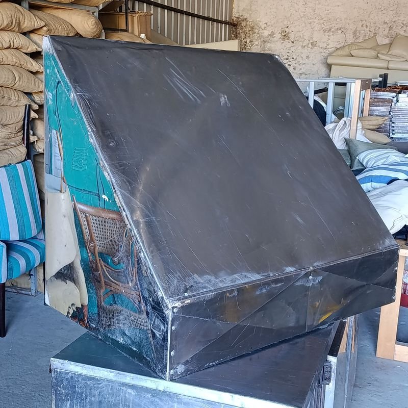 Caja de Acero Inoxidable con Cubierta Plástica - imagen 2