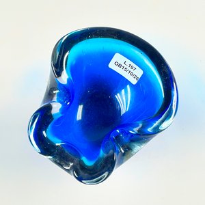 Cenicero de Murano Azul Intenso - imagen 2