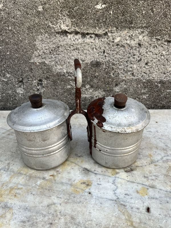 Contenedores de aluminio barquito en mal estado - imagen 2