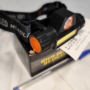 Linterna Minero Frontal Recargable LED Doble Función Nueva en Caja - imagen 2