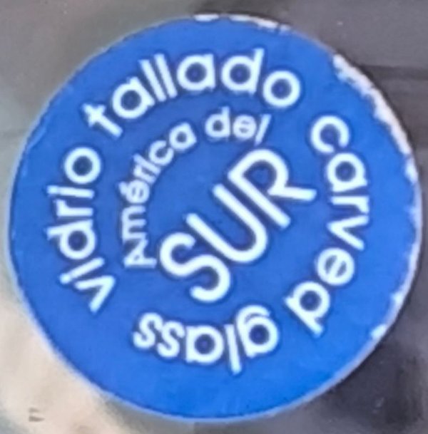 JARRA DE VIDRIO TALLADO: Un vaso de vidrio tallado inspirado en Torres García - imagen 3