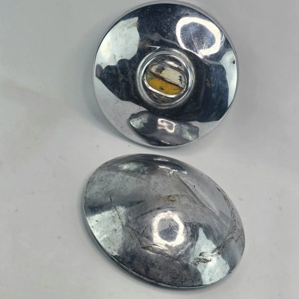 Juego de 2 Tazas de Rueda Cromadas - imagen 1