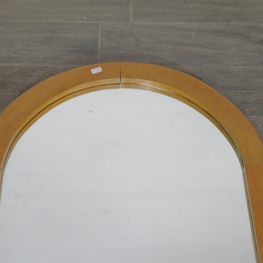 Espejo con marco en madera de estilo arqueado - imagen 5