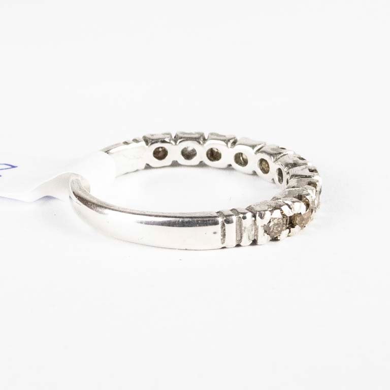 Pulsera de plata con brillantes - imagen 2