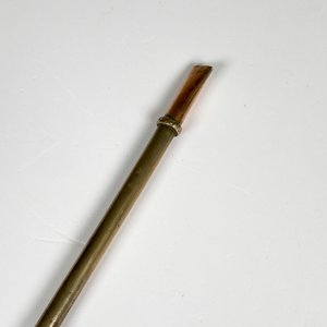 Bombilla de plata y oro, paleta detalle - imagen 4