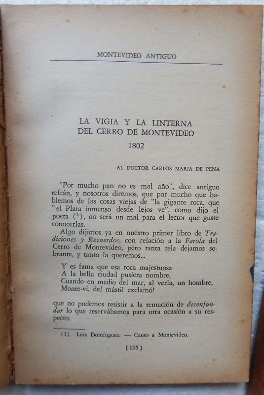 Libro Antiguo: Montevideo Antiguo. Tradiciones Y Recuerdos. - imagen 5