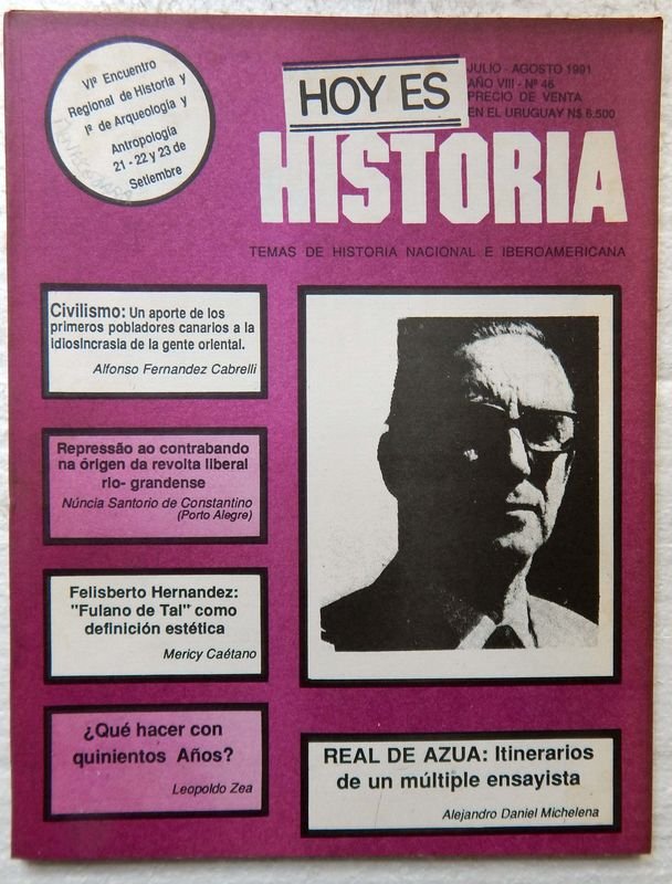 Lote anterior: Revista Hoy Es Historia: Una Publicación de Interés Histórico