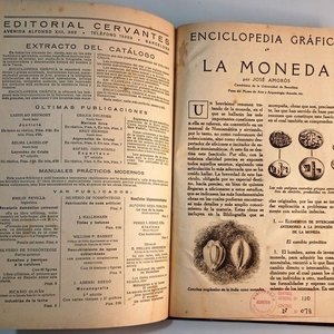 Enciclopedia Gráfica "La Moneda" de José Amorós - Editorial Cervantes - imagen 2