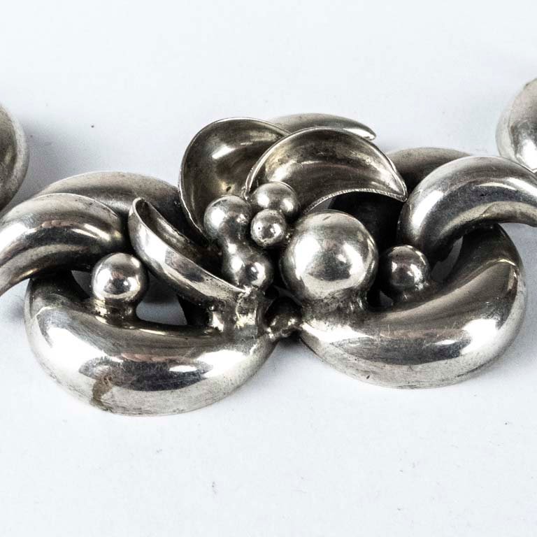 Collar de plata hueca - Precio: 57,2gr - Medidas: 39cm - imagen 2