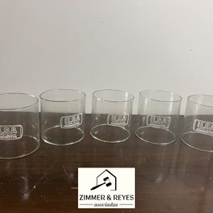 Lote anterior: Set de 5 Vasos de Vidrio ILSA con Logo