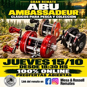 Gran Remate de Caza, Pesca y Camping: Reels Abu Garcia, Penn, Cañas, Cuchillería y Más - imagen 2