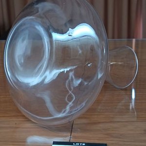 Decantador de Vino de Vidrio Transparente - imagen 2