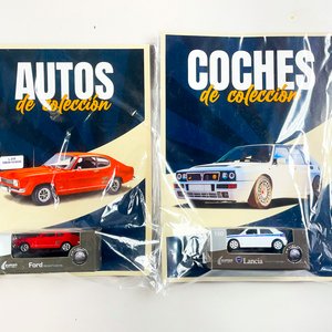 Lote siguiente: Dos Autos a Escala 1/60: Lancia Delta Integrale y Ford Capri