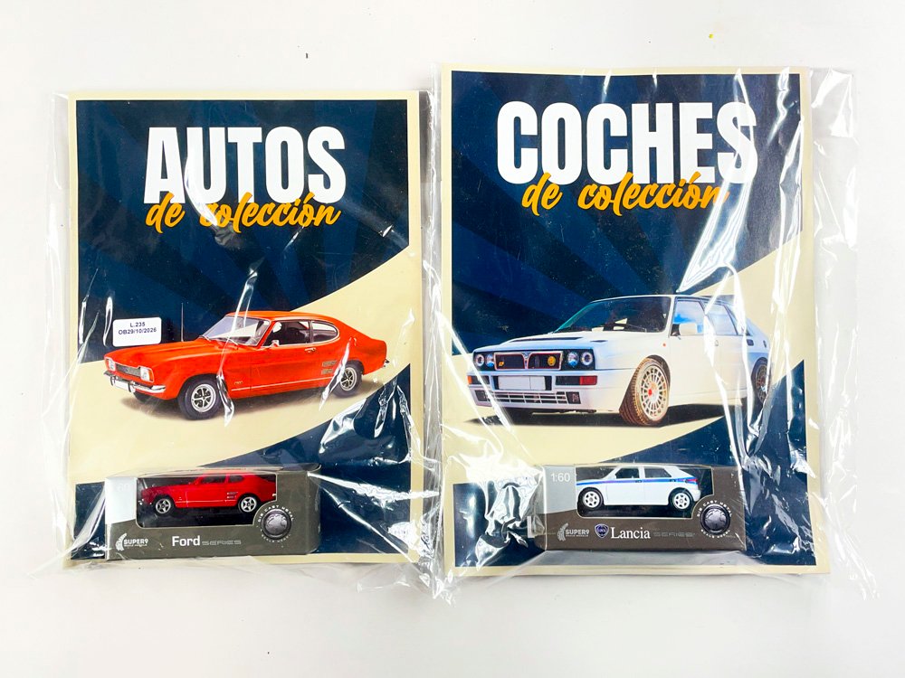 Dos Autos a Escala 1/60: Lancia Delta Integrale y Ford Capri