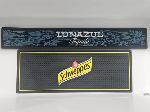 Dos escurridores de vasos con logotipos de marcas - imagen 3