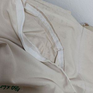 Fundas para Almohadones Grandes Color Crudo con Velcro - 2 Medidas - imagen 2