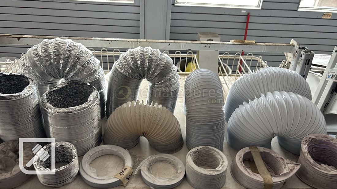 Lote de Conductos Flexibles de Aluminio para Ventilación