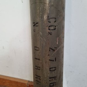Cilindro de Metal para Oxígeno o CO2 con Manómetro y Regulador - imagen 3