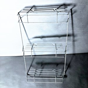 Juego de 3 Repisas Metálicas de Tres Estantes - imagen 4
