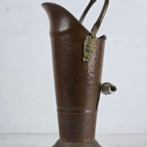 Tarro Metálico con Detalles en Cerámica y Bronce - imagen 2