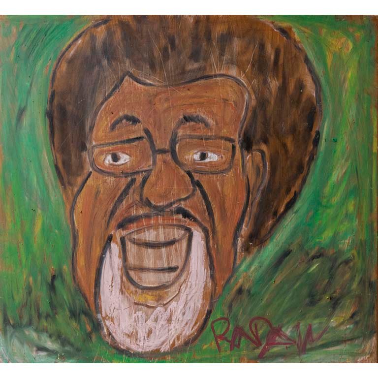 Óleo "Rada" de V. Andrade, 74 x 79 cm