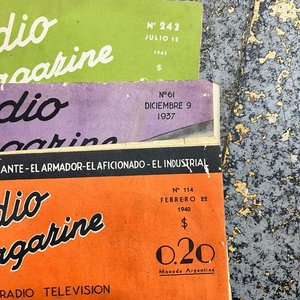 Lote de 12 Revistas "Radio Magazine" Argentinas (1938-1946) - imagen 2
