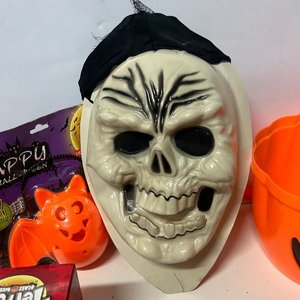 Lote de Decoración Halloween: Calabazas, Careta, Arañas y Más - imagen 2