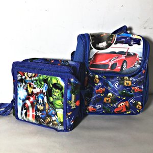 Lote de 7 Loncheras Infantiles con Diseños de Personajes y Deportistas - imagen 5