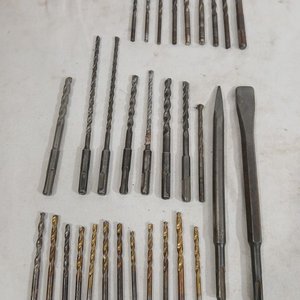 Lote de 30 Puntas y Mechas para Percutor, Madera y Pared - imagen 1