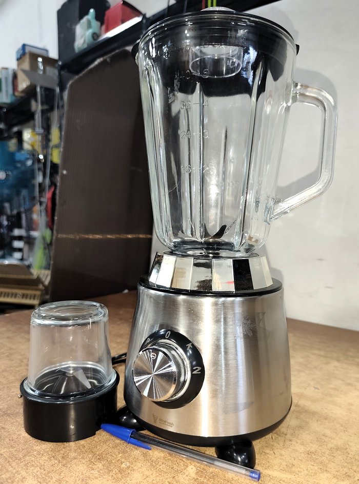 Lote anterior: Licuadora 2 en 1 con vaso de vidrio y motor revestido en acero