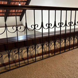 Lote anterior: Reja Balconera Antigua de Hierro Forjado con Baranda