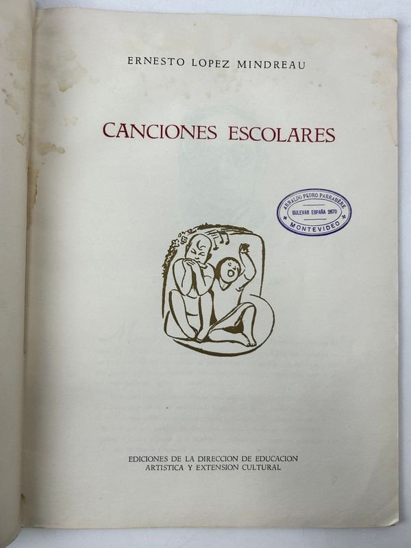 Libros musicales antiguos de Himnos Nacionales y Canciones Escolares - imagen 2